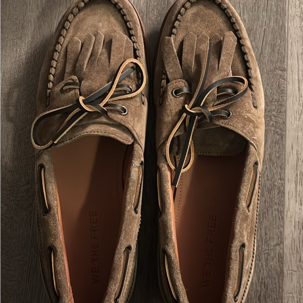 We The Free Men's Brown Boat Shoes